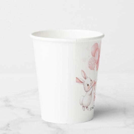 Some Bunny Balloon Birthday Party  紙コップ (右)