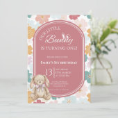 Some Bunny Birthday Invitation Bunny 1st Birthday 招待状 (スタンド正面)