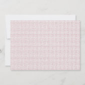 Some Bunny Birthday Partyフォト招待状 招待状 (裏面)