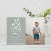 Some Bunny Birthday Party写真 招待状 (スタンド正面)