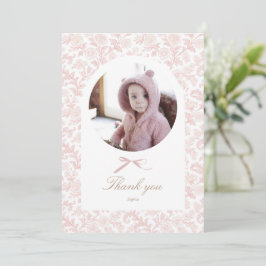 Some Bunny Birthday Photo サンキューカード