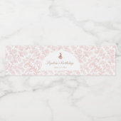 Some Bunny Birthday Water Bottle ペットボトルラベル (シングルラベル)