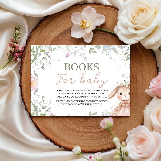 Some Bunny  Books for Baby Card エンクロージャーカード