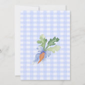 Some Bunny Boy Baby Shower 招待状 (裏面)