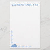 Some Bunny Cute Daisy Personal Custom Spring  便箋 (正面)