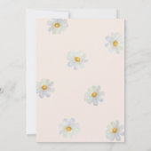 Some Bunny First 1st Birthday Invitation 招待状 (裏面)