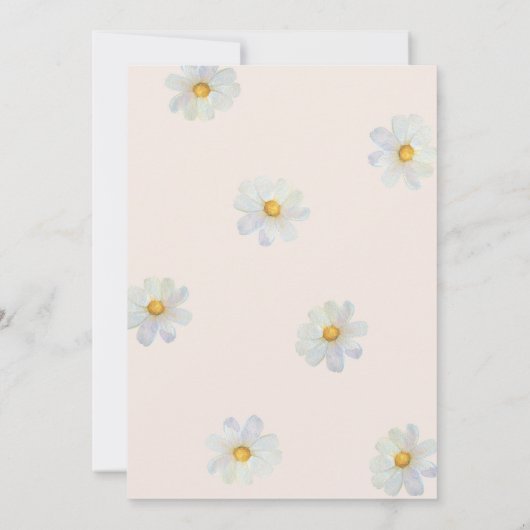 Some Bunny First 1st Birthday Invitation 招待状 (裏面)