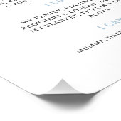 Some Bunny First Day Milestoneポスター ポスター (コーナー)