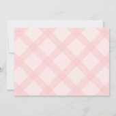 Some Bunny Girl 1st Birthday Butterfly Photo 招待状 (裏面)