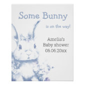 Some Bunny is coming Baby Shower  ポスター (正面)