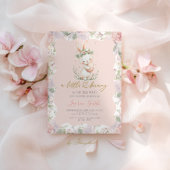 Some Bunny Is On The Way Baby Shower 招待状