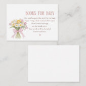 Some Bunny is on the way Invitation Set, Girl Bunn エンクロージャーカード (正面/裏面)