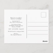 Some Bunny is One 1th Birthday招待状 ポストカード (裏面)