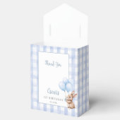 Some Bunny Is One Blue Balloons 1st Birthday フェイバーボックス (オープン)