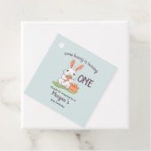 Some Bunny Is One Boys Girls第1誕生日 フェイバータグ (インサイチュ)