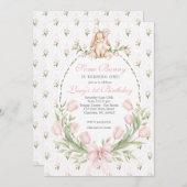 Some Bunny is One Invitation, Bunny Birthday 招待状 (正面/裏面)