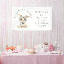 Some Bunny Is One Welcome 1st Birthdayパーティー