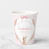 Some Bunny is Turning One 1st Birthday  紙コップ (裏面)