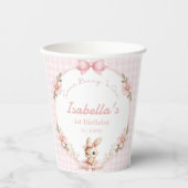 Some Bunny is Turning One 1st Birthday  紙コップ (正面)