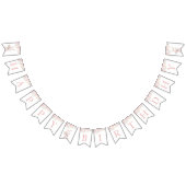 Some Bunny is Turning One Birthday Banner バンティングフラッグ (全)