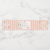 Some Bunny is Turning One Water Bottle Labels ペットボトルラベル (シングルラベル)