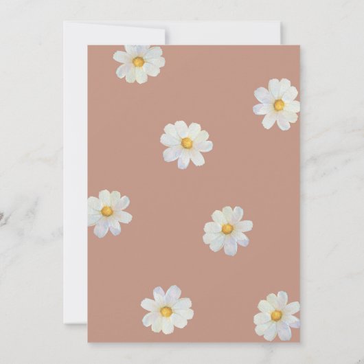 Some Bunny Little Bunny First 1st Birthday  招待状 (裏面)