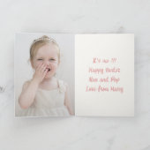 Some Bunny Loves Youハッピーイースター写真 カード (内部)