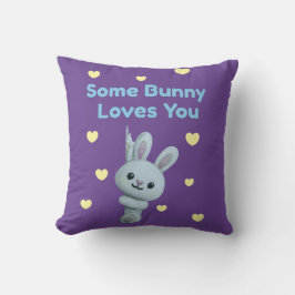 Some Bunny Loves You クッション