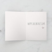 Some Bunny Loves You -ハッピーバレンタインデー カード (内部)