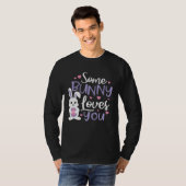 Some Bunny Loves You  Cute Easter for Boys Girls   Tシャツ (正面フル)