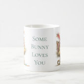 Some Bunny Loves You Easter Cat Mug コーヒーマグカップ (中央)