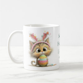 Some Bunny Loves You Easter Cat Mug コーヒーマグカップ