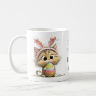 Some Bunny Loves You Easter Cat Mug コーヒーマグカップ