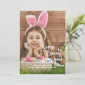 Some Bunny Loves You Leaving Happy Photo 招待状 (スタンド正面)