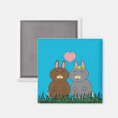 Some Bunny Loves You Magnet マグネット (正面/裏面)