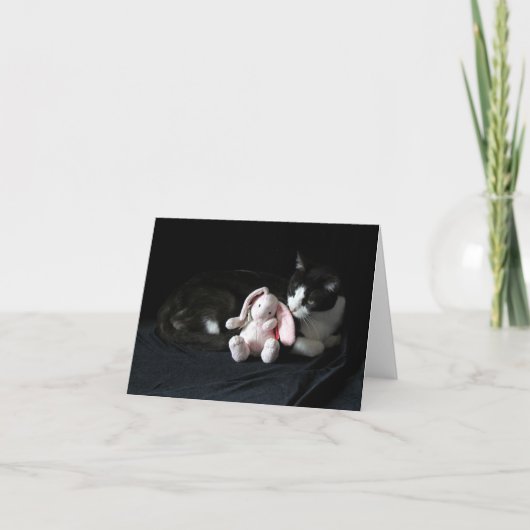 Some Bunny Loves You Note Card カード (正面)
