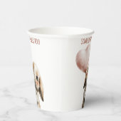 Some Bunny Loves You with Heart Balloon 紙コップ (右)