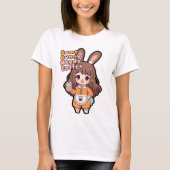 Some Bunny Needs Coffee Tシャツ (正面)