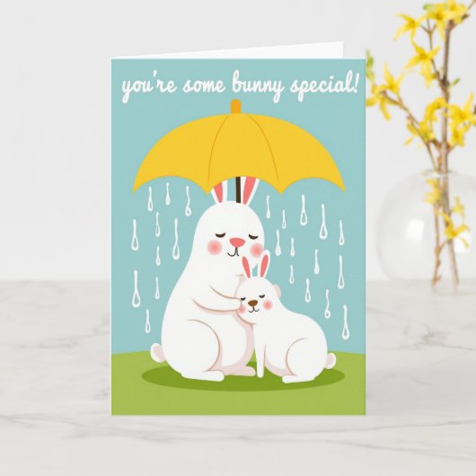 Some Bunny Special Card カード (黄色い花)