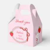 Some Bunny Strawberry Birthday フェイバーボックス (正面サイド)