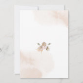 Some Bunny Sweet Pampass Baby Shower Invitation 招待状 (裏面)