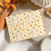 Some Bunny Whimsical Easter 1st Birthday Photo 招待状