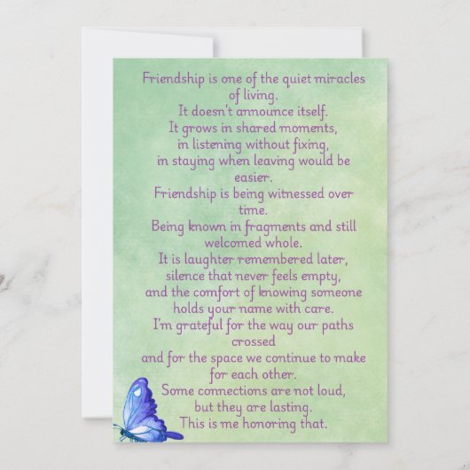 Some Connections Are Lasting (裏面)