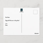 Some Day秋 ポストカード (裏面)