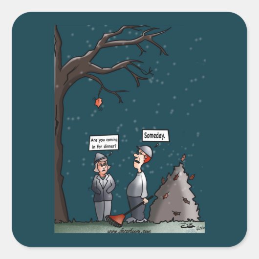 Some Day Squareステッカー スクエアシール (正面)