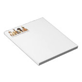 Some Days I just Wanna Play with my Dog Fun Quote ノートパッド (アングル)