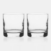 Some Grandpas Play Bingo Real Grandpas Ride Motorc ウイスキーグラス (左)