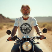Some Grandpas Play Bingo Real Grandpas Ride Motorc Tシャツ