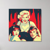 Some like it hot Pop Art キャンバスプリント (正面)