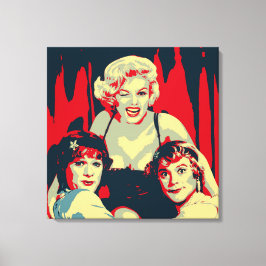 Some like it hot Pop Art キャンバスプリント